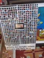 Poster mostra Roger Selden Arte Fiera Bologna 1978