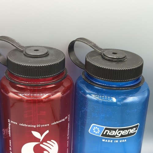Lote de 4 botellas de agua NALGENE 32 OZ boca ancha REI cooperativa, Northshore hechas en EE. UU. - Imagen 3 de 13