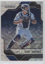 2017 Panini Chronicles Prizm Blue Wave Prizm 145/199 Gary Sanchez #50 1b9b