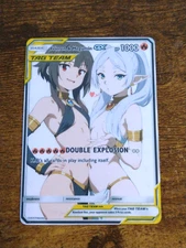 Beautiful Waifu Card - Frieren Megumin - Goddess ACG Custom DIY Fan Art Card