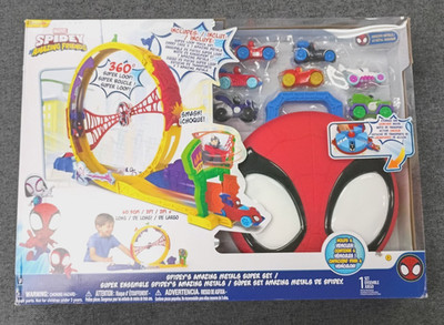 Spidey and His Amazing Friends Super Loop Track Set Toddler Toy Spider-Man NEW