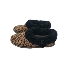 Ariat Melody Slippers Leopard Print Womens Size 8.5 To 9