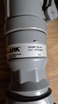 Killark VPR3465 Female 30A 600V 3P Welding