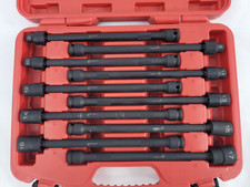 Mac Sxmuep102b 10-pc 12pt 38 Dr Metric Extension Driveline Impact Socket Set