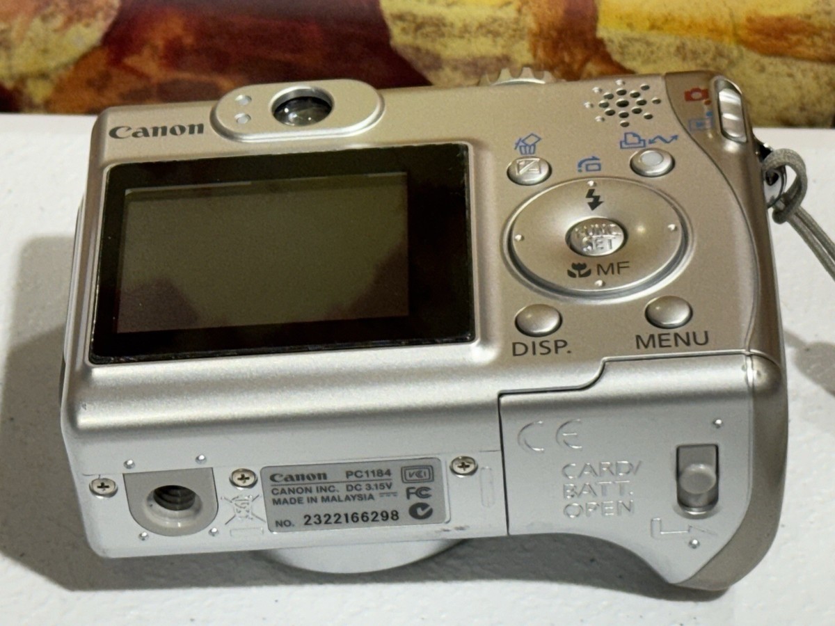 Canon PC1184 5mp Digital Camera With 4x Optical Zoom for
