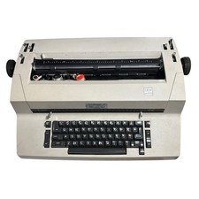 Vintage 1970s IBM Double Insulated Correcting Selectric II Typewriter Tan READ