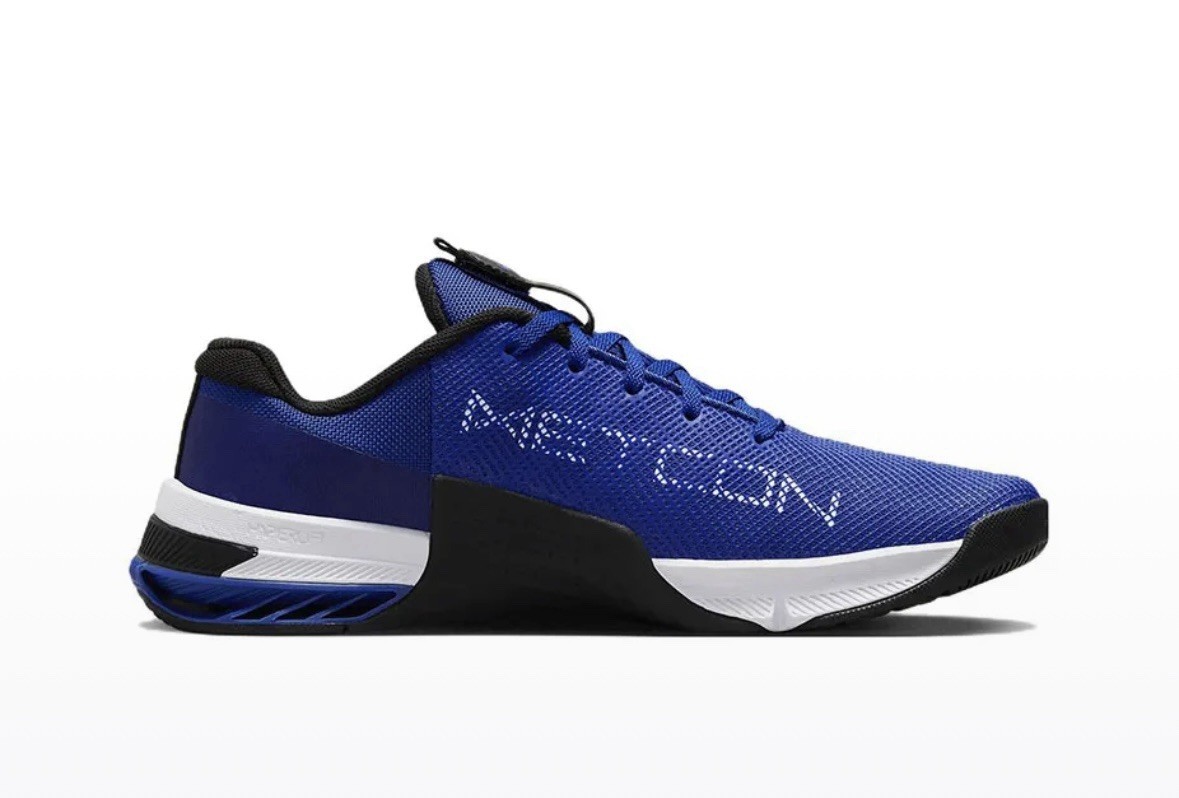 Nike Metcon 8 Old Royal Blue White Black New DO9328-400 Men\'s Size 12 Nike Metcon 8 Old Royal Blue White Black New DO9328-400  main image 3