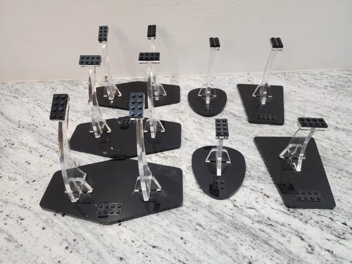 Custom LEGO Flight Stands – Adjustable Display for Star Wars, Planes & Spaceship