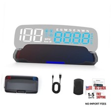 Heads Up Display For Cars Gauge Car Hud Digital Gps Speedometer R Kmh Mph Heads Up Display For Cars Gauge Car Hud Digital Gps Speedometer R Kmh Mph