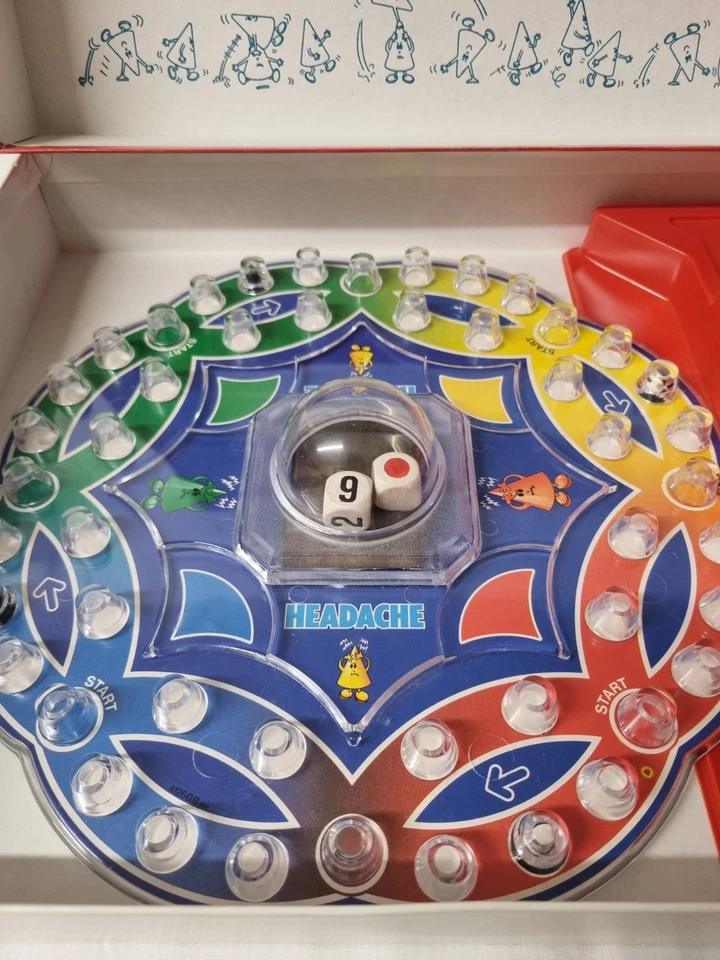 Headache Board Game MB Games 1986 - Vintage Popomatic Chase (4yrs+) -  Complete - Image 4 of 4