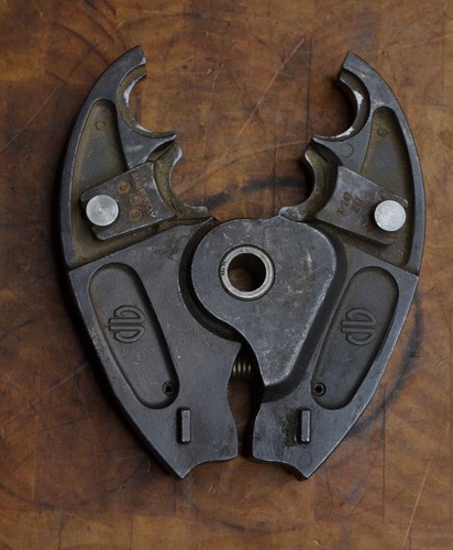 BURNDY Jaws for battery operated Hydraulic 6 ton Crimper  #1