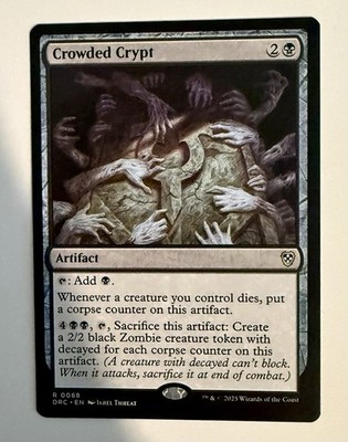 Crowded Crypt 88 R Normal DRC MTG NM