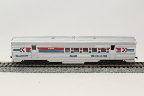 Coche de pasajeros de equipaje HO Athearn Streamline RPO Amtrak 9987 plateado RTR | Zustand: Used