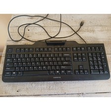 Cherry KC 1000 SC Security Keyboard Smart Card Reader Wired USB Black JK-A0100EU