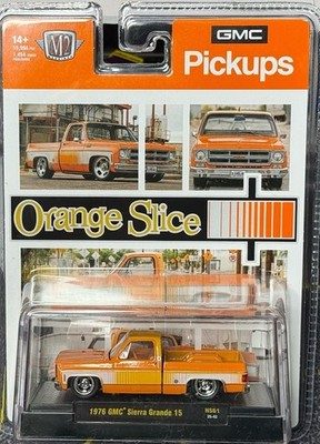 M2 Machines 1976 GMC Sierra Grande 15 Orange Slice 31500 HS61 1/64