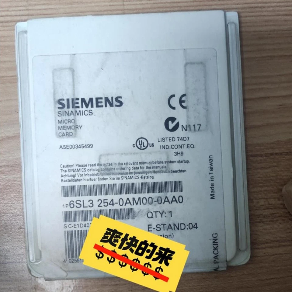 1PC New Siemens 6SL3254-0AM00-0AA0 memory card one year warranty - Image 2 of 4