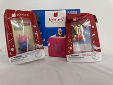 Tonies Peppa Pig Toniebox Starter Set Learning Toys Lot with George and Dog