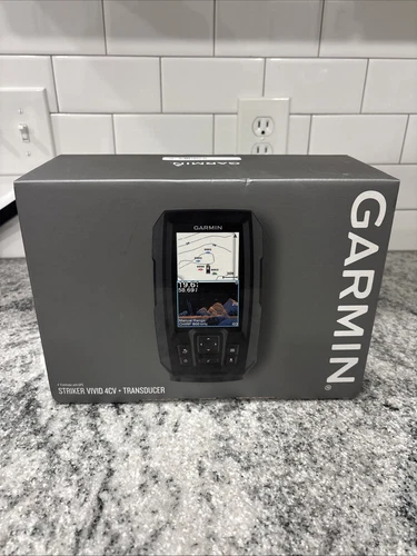 Garmin STRIKER Vivid 4cv Marine Fishfinder with GT20-TM Transducer 010-02550-00