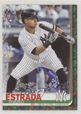 2019 Topps Holiday WalMart Mega Box Metallic Snowflake Thairo Estrada #HW114 9qk
