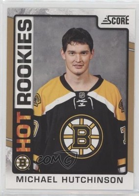 2012-13 Score Hot Rookies Gold Rush Michael Hutchinson #547 2d8