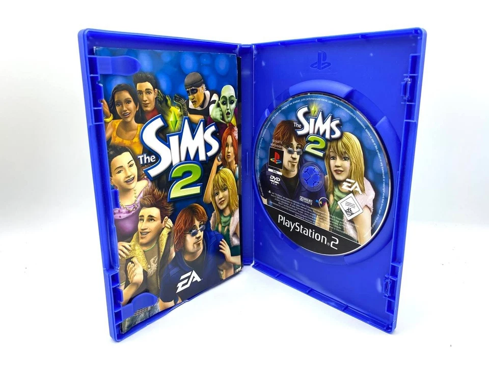 The Sims 2 EA Sony PlayStation 2005 PS2 Completo Funzionante Italiano - Immagine 3 di 4