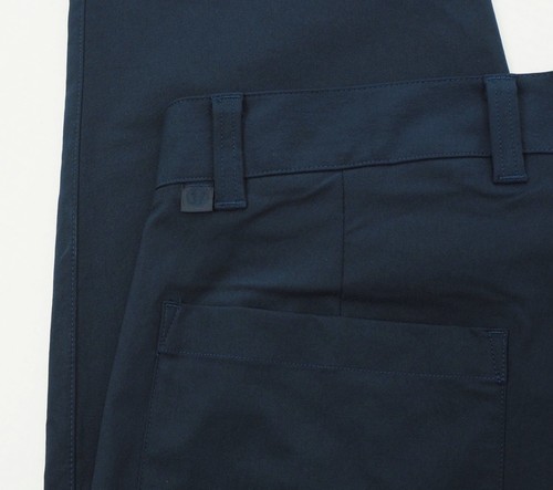 New Lululemon ABC Pants Mens 32 x 27 Navy Blue Chino Golf Slim Fit Warpstreme - Picture 4 of 6