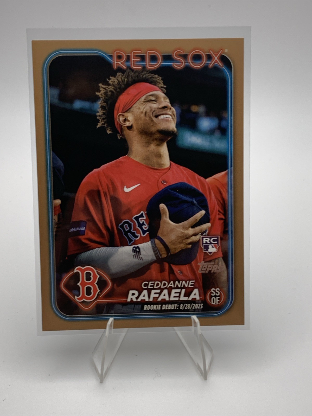 2024 Topps Update Series - Rookie Debut Ceddanne Rafaela #US110 Gold /2024 (RC)