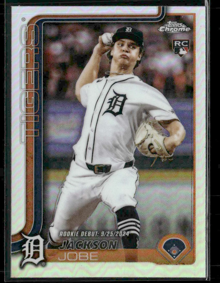 2025 Topps Chrome Update Refractor Jackson Jobe RC Detroit Tigers #USC48