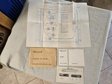 Vintage Garrard 50 MK II manuel/paperwork/see pics/paperwork only