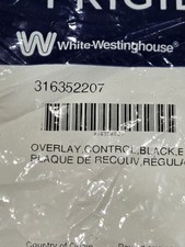 Frigidaire Range Overlay 316352207 BRAND NEW ...