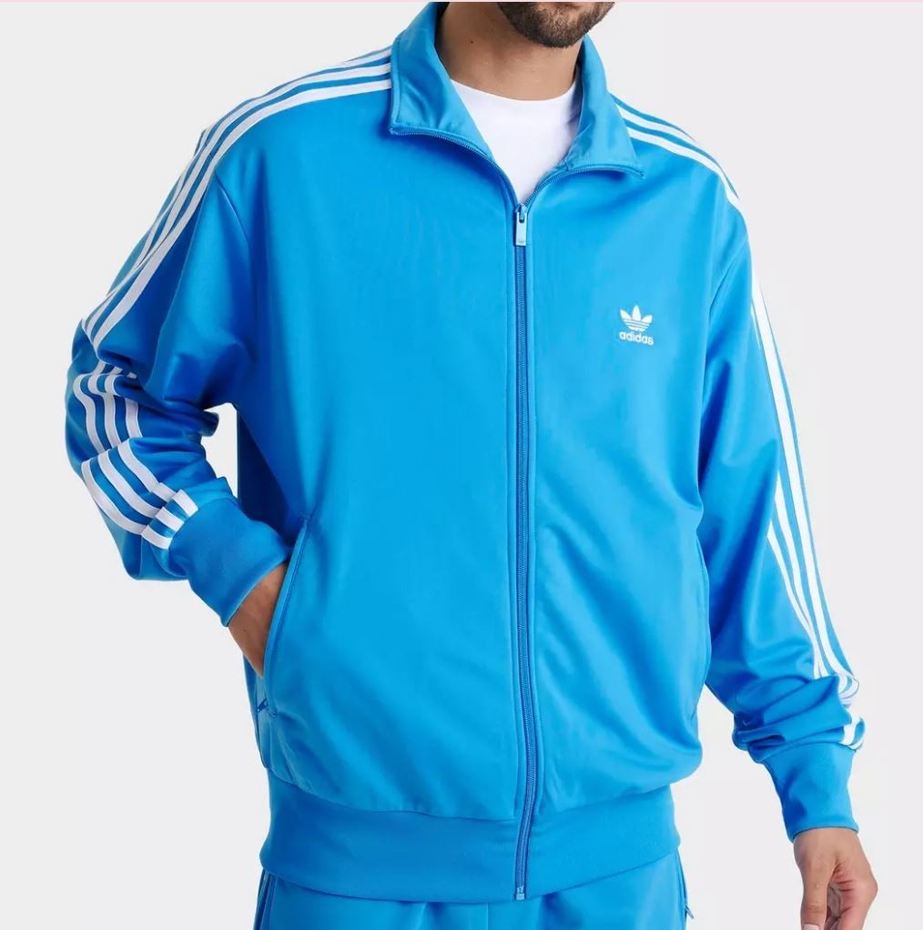 NEW MEN'S ADIDAS ORIGINALS FIREBIRD TREFOIL TRACK JACKET ~SIZE XL
