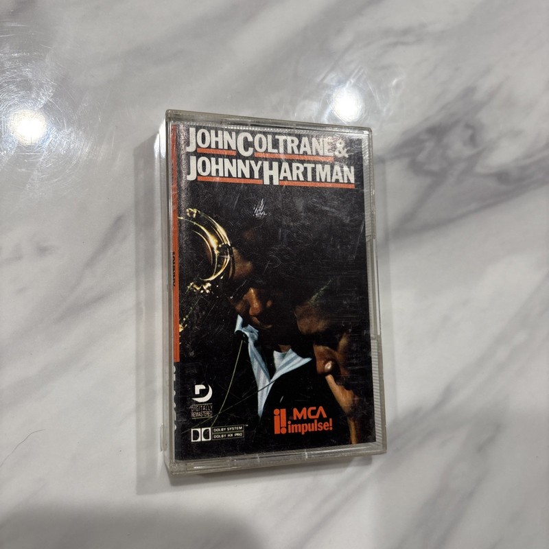 john coltrane and johnny hartman Cassette MCA impulse Rare MCAC 5661