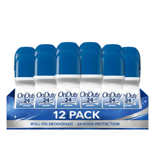 Avon On Duty Sport 24 Hr RollOn Antiperspirant Deodorant, 2.6 fl oz Pack of 12