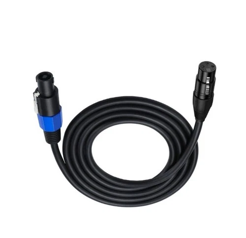 SPEAKON AUF XLR KABEL AUDIO BUCHSE FÜR BEHRINGER NX6000D ENDSTUFE VERSTÄRKER - Bild 3 von 3