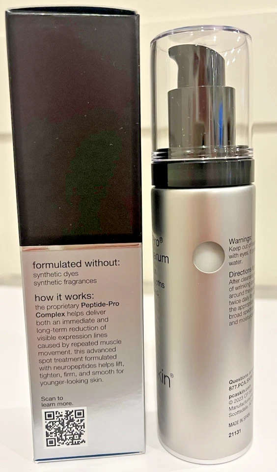 Suero péptido PCA Skin EXLINEA Pro 1 oz - Tratamiento de manchas suaviza las líneas de expresión Foto 2 de 4