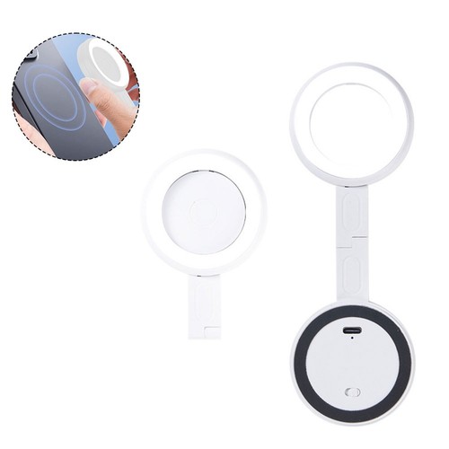 Lumière Selfie Téléphone Magnétique avec Température de Couleur Réglable e