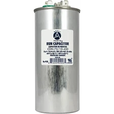 Appli Parts Dual Run Capacitor for ac 75+10 Mfd uF (microfarads) 370VAC or 450VA