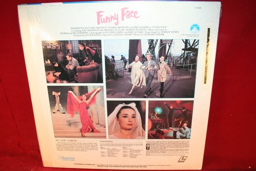 Laserdisc H * Funny Face * Audrey Hepburn Fred Astaire Kay Thompson - Picture 2 of 2