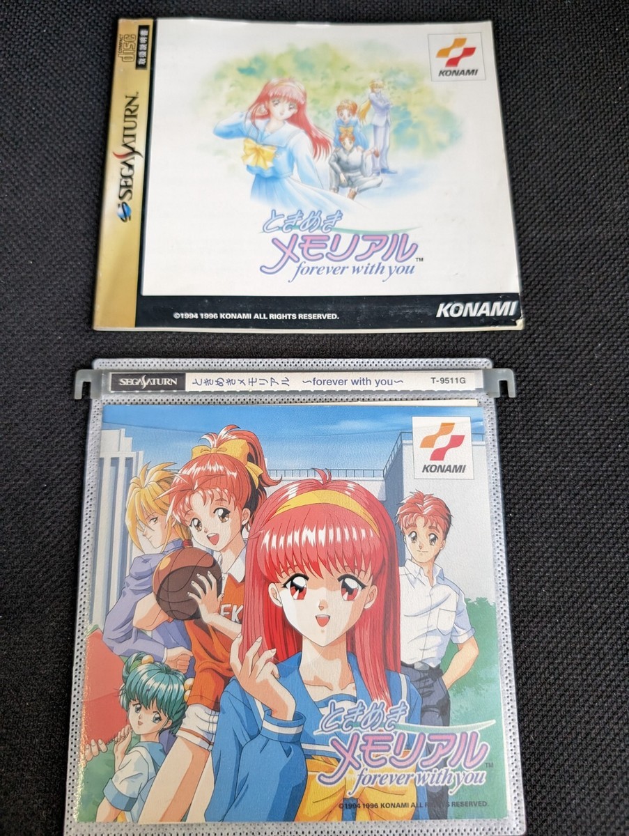 Tokimeki Memorial Forever with You SS Sega Saturn Game Japan