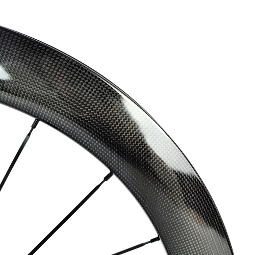 700C Road Track Fixed Gear Bike Carbon Wheelset Depth 50/60/88mm Width 23/25mm - Picture 8 of 13