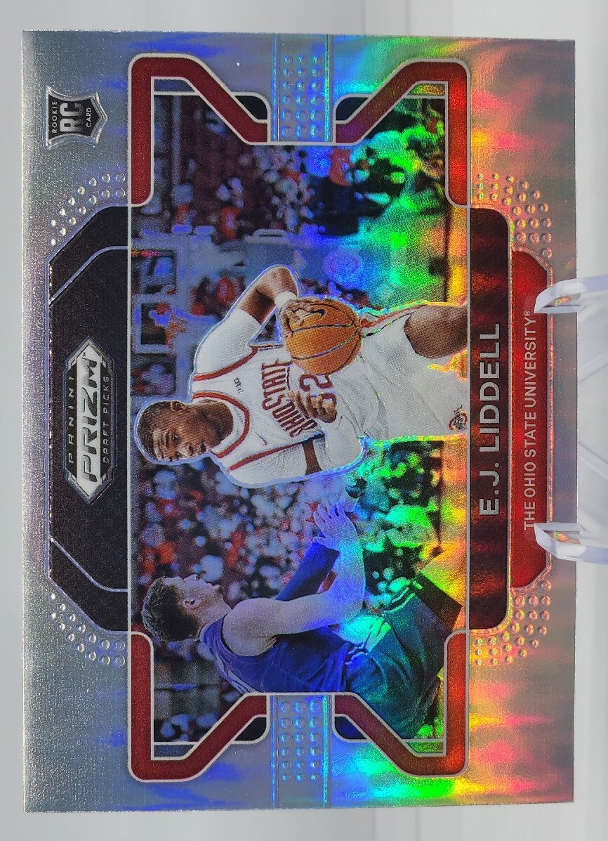2022 Prizm Draft Picks E.J. LIDDELL #74  Variation  Silver Prizm  Rookie!! MINT!