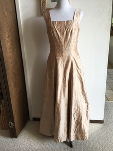 nordstrom gold dress