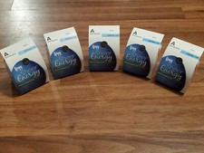 Lot 5 Leggs Sheer Energy Medium Support Leg Control Top 65410 Off Black Size A