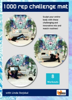 BARLATES BODY BLITZ 1000 REP MAT CHALLENGE 2 DVD 8 WORKOUTS DVD LINDA WOOLDRIDGE