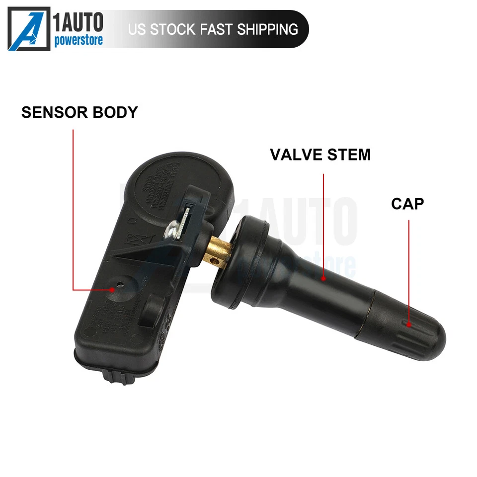 Sensor de presión de neumáticos TPMS para Mercedes-Benz C300 C63 AMG S CLA45 AMG 2006-2018 Foto 2 de 4