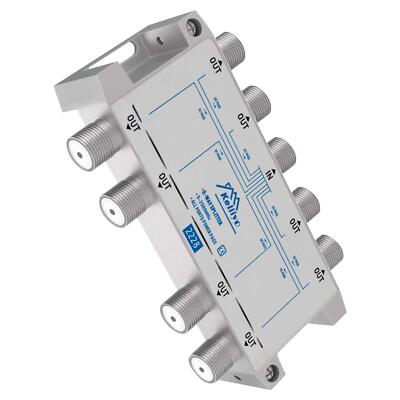 8 Way Coaxial Cable Splitter 52500mhzwork With Satellite Tv Catv Antenna System 
