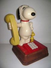 Vintage 1976 Snoopy and Woodstock Push Number Digital Phone Telephone VERY RARE
