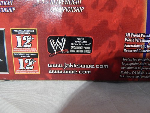 Nuevo anillo sellado 2007 Jakks Pacific Stunt Action Spring Smack Down RAW NUEVO EN CAJA WWF - Imagen 3 de 9