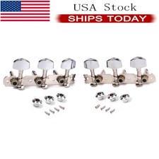 Classical Guitar String Tuning Keys Pegs Tuners Machine Heads 3R3L Chrome