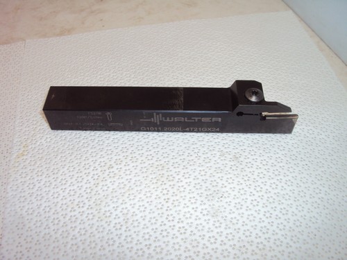 Walter G1011.2020L- 4T21GX24 Grooving & Parting 20MM Square Tool Holder ...